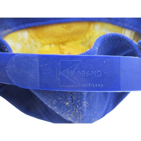 Vintage Alaska Airlines K-Brand Baseball Cap Hat SnapBack Blue Made In USA - Picture 9 of 9